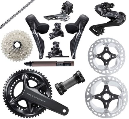 Shimano ULTEGRA Di2 R8170 2x12-fach Gruppe Disc 140/160mm